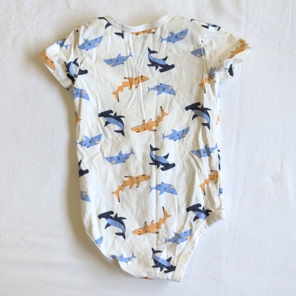 2-pack cotton short sleeve bodysuit diaper shirt bundle 18 months baby boys - Picture 11 of 11